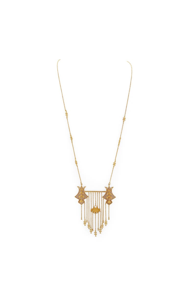 Dhwani Bansal Serai Necklace, Main, color, Gold Plated