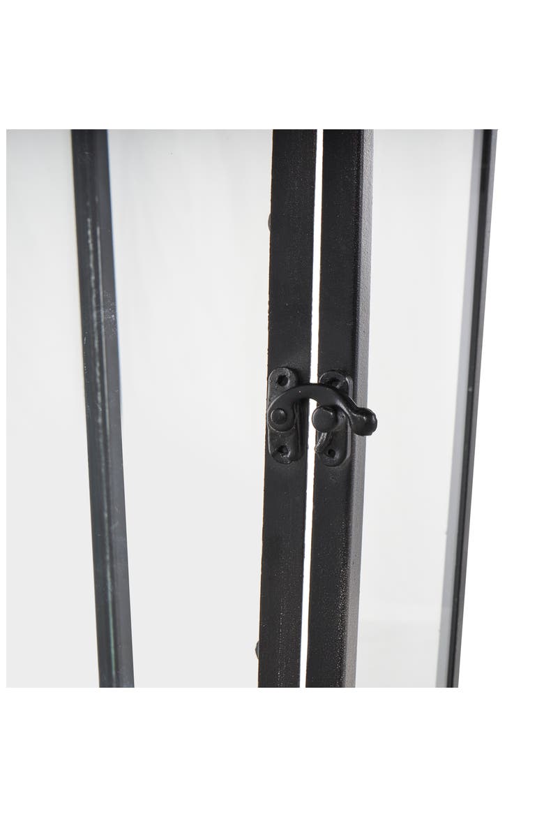 Lantern Candleholder, Alternate, color, BLACK