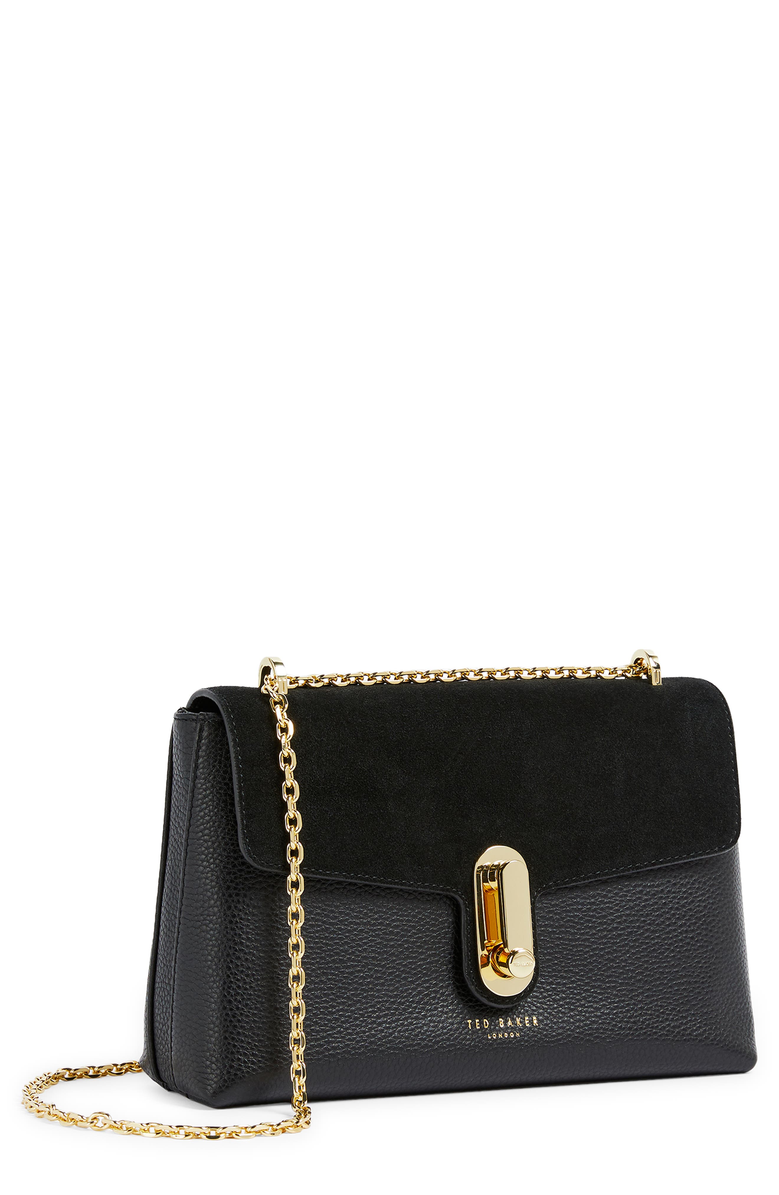 Ted Baker London Naomina Leather Crossbody Bag, Main, color, 