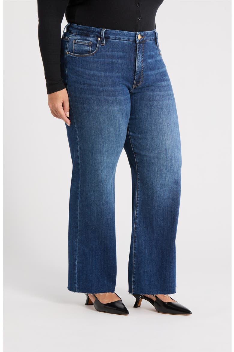 Meg Fab Ab High Waist Ankle Wide Leg Jeans, Alternate, color, INEXHAUSTIBLE
