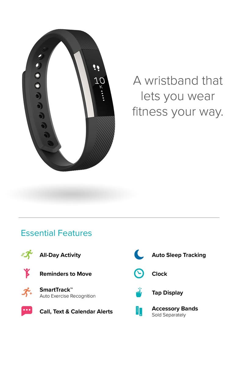 Fitbit Alta Wireless Fitness Tracker, Alternate, color, 