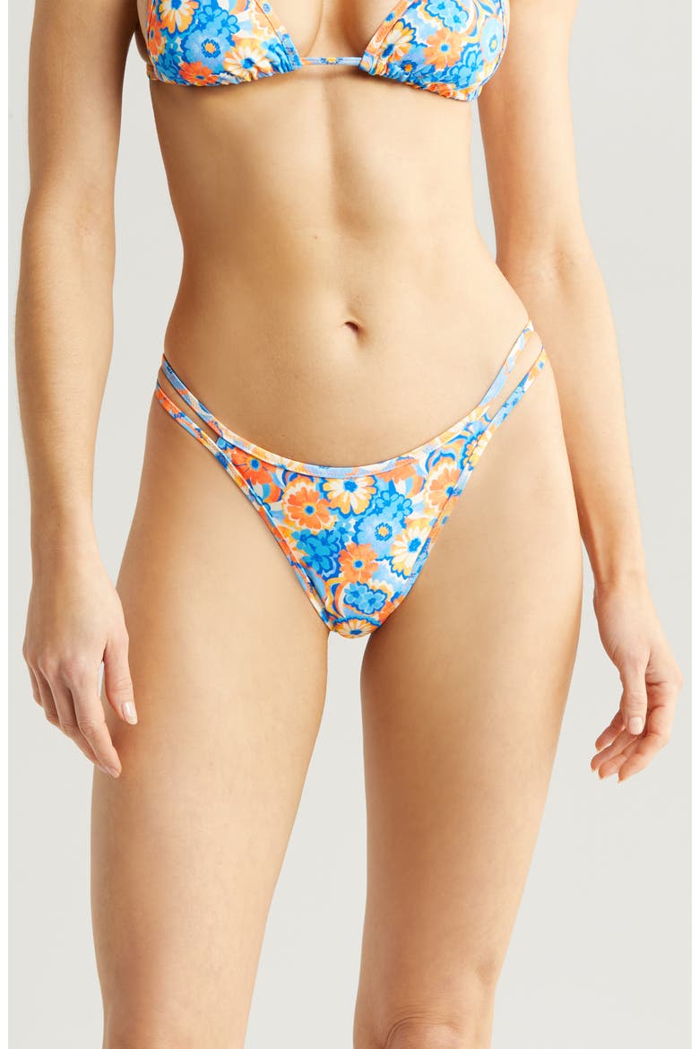 Strappy Bikini Bottoms, Main, color, HAVANA HEAT