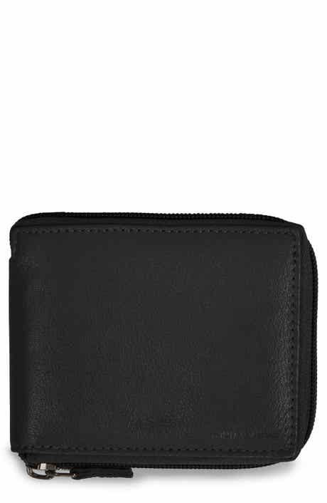 Onyx Zip Around Bifold Wallet