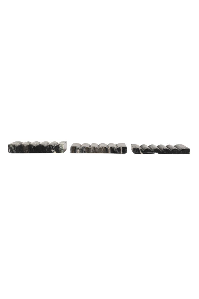 Mélange Marble Soap Dish, Black and Beige, Alternate, color, Beige