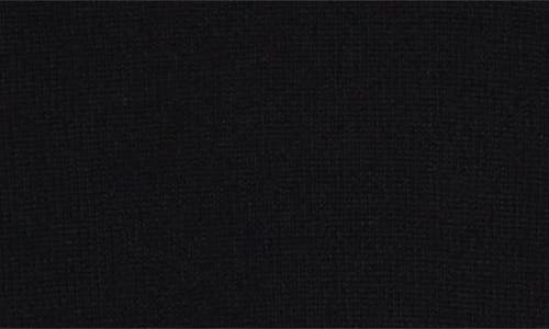 Sacai Crewneck Wool Sweater In Black