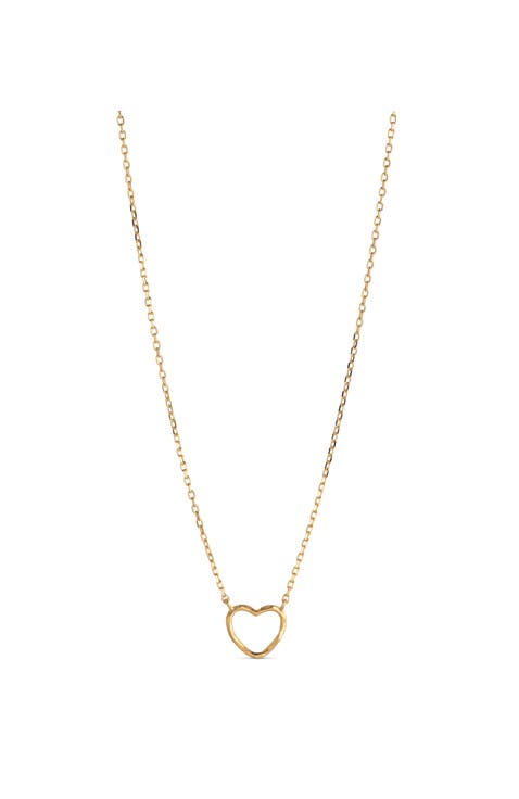 Organic Heart Necklace