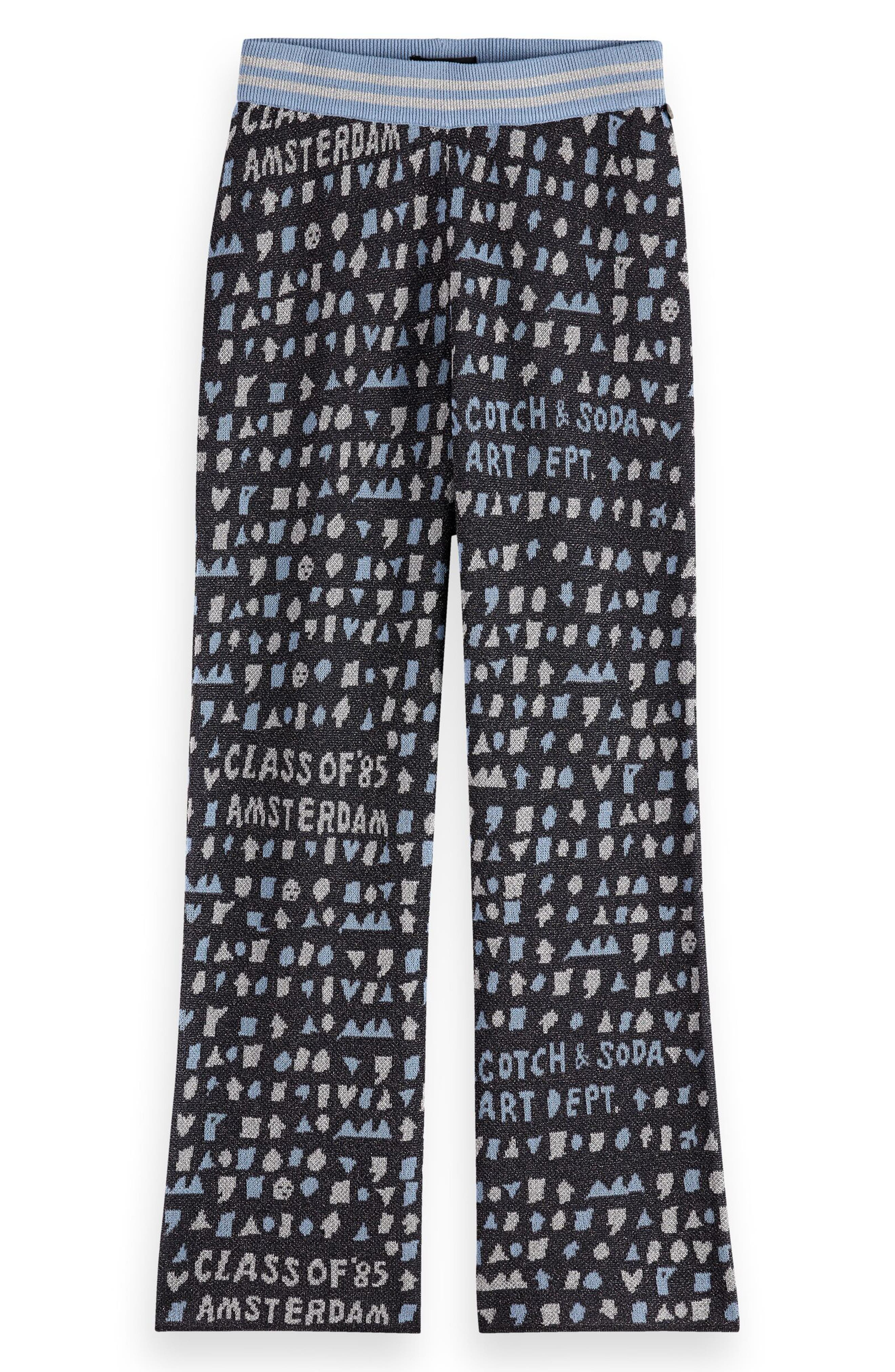 Scotch & Soda Kids' Jacquard Sweatpants