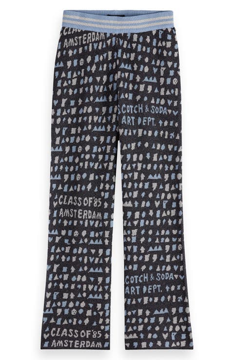 Kids' Jacquard Sweatpants (Big Kid)