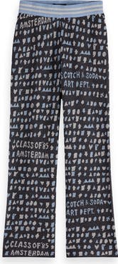 Scotch & Soda Kids' Jacquard Sweatpants