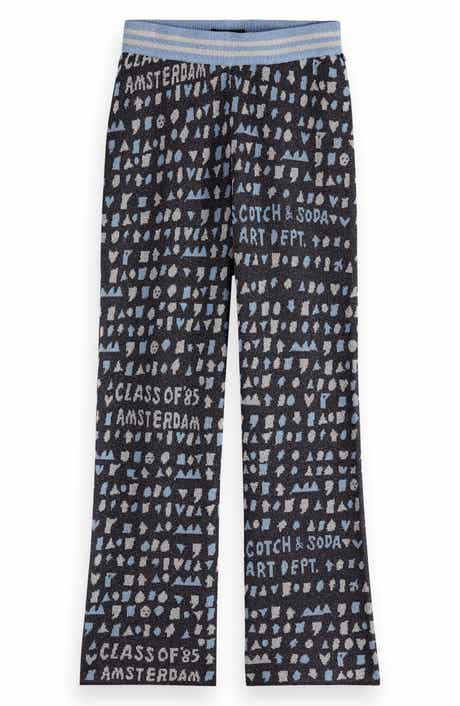 Scotch & Soda Kids' Jacquard Sweatpants