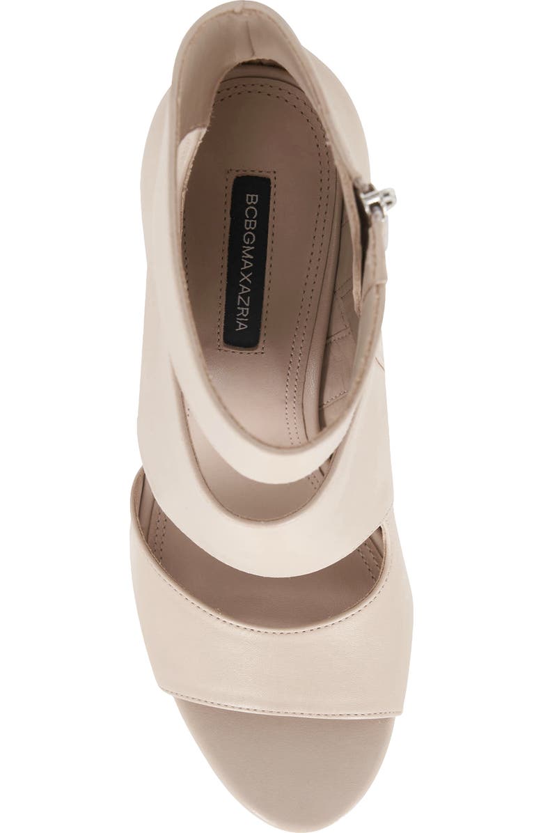 BCBGMAXAZRIA Surali Ankle Strap Sandal, Alternate, color, Coconut