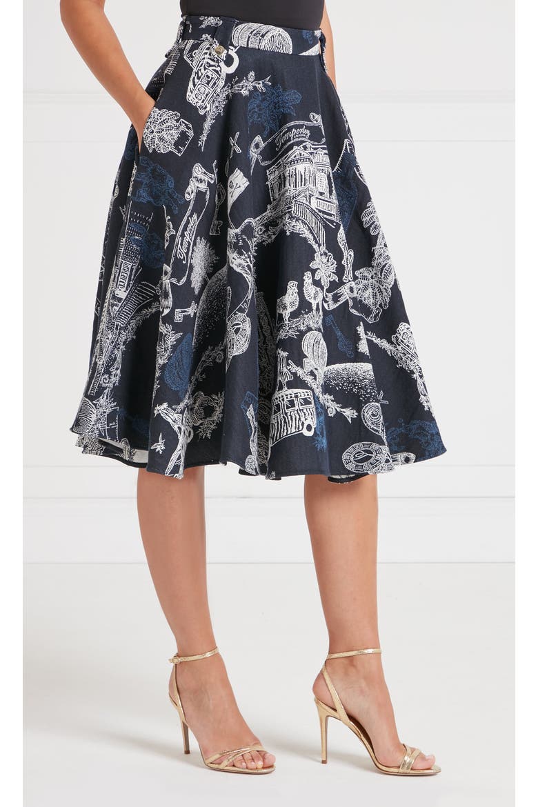 Anniversary Skirt, Main, color, Twilight