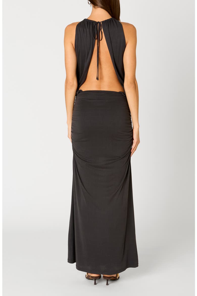 Sebastiano Maxi Dress, Alternate, color, ONYX