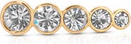 Ettika Crystal Line Brooch