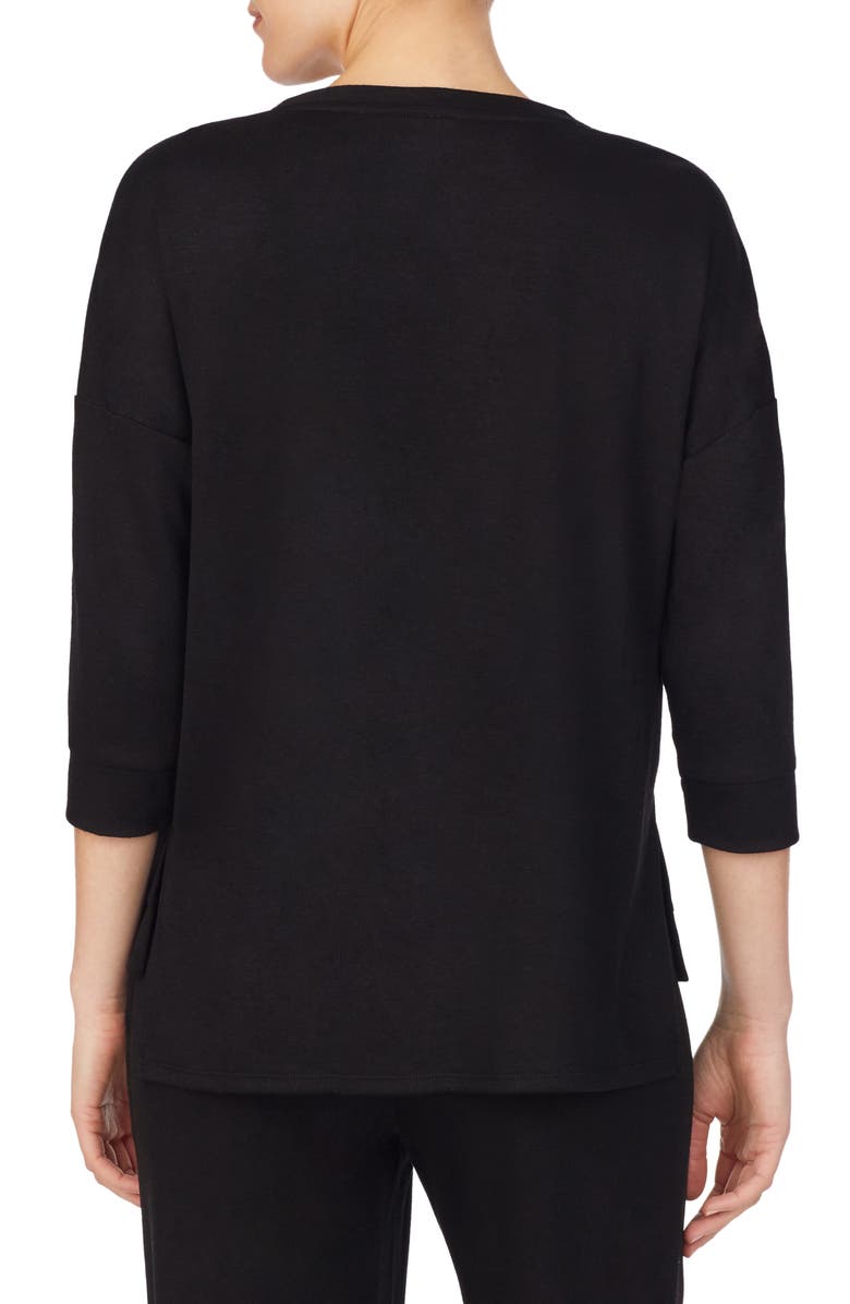 Refinery29 Double Knit High/Low Pullover, Alternate, color,