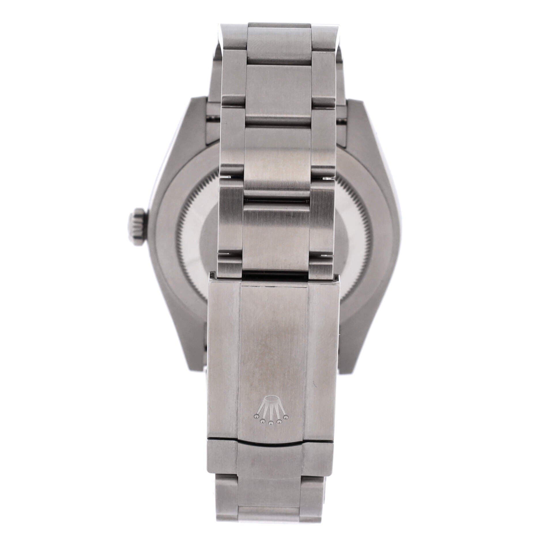Oyster Perpetual Green Automatic Watch Stainless Steel 41, Alternate, color, Metallic Silver