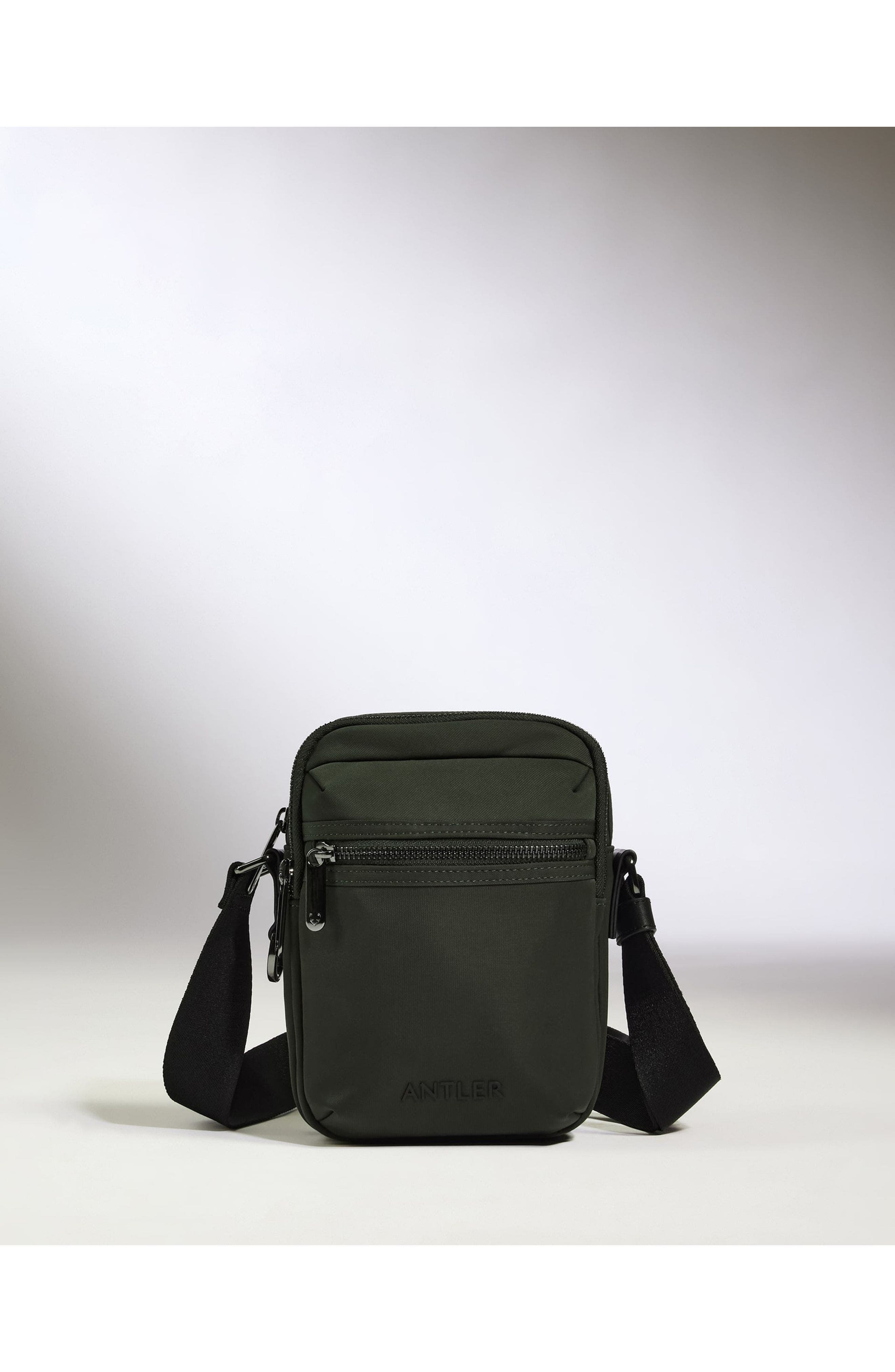 Icon Crossbody Bag, Alternate, color, Dark Khaki Green