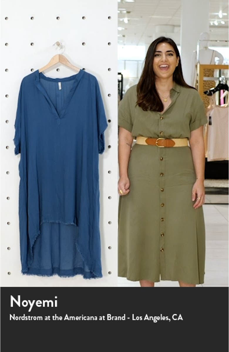 Fray Edge Cover-Up Caftan, sales video thumbnail