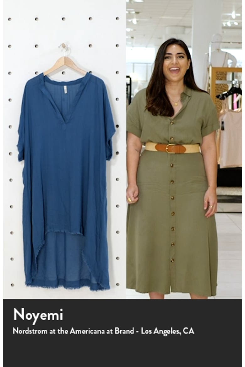 Fray Edge Cover-Up Caftan video