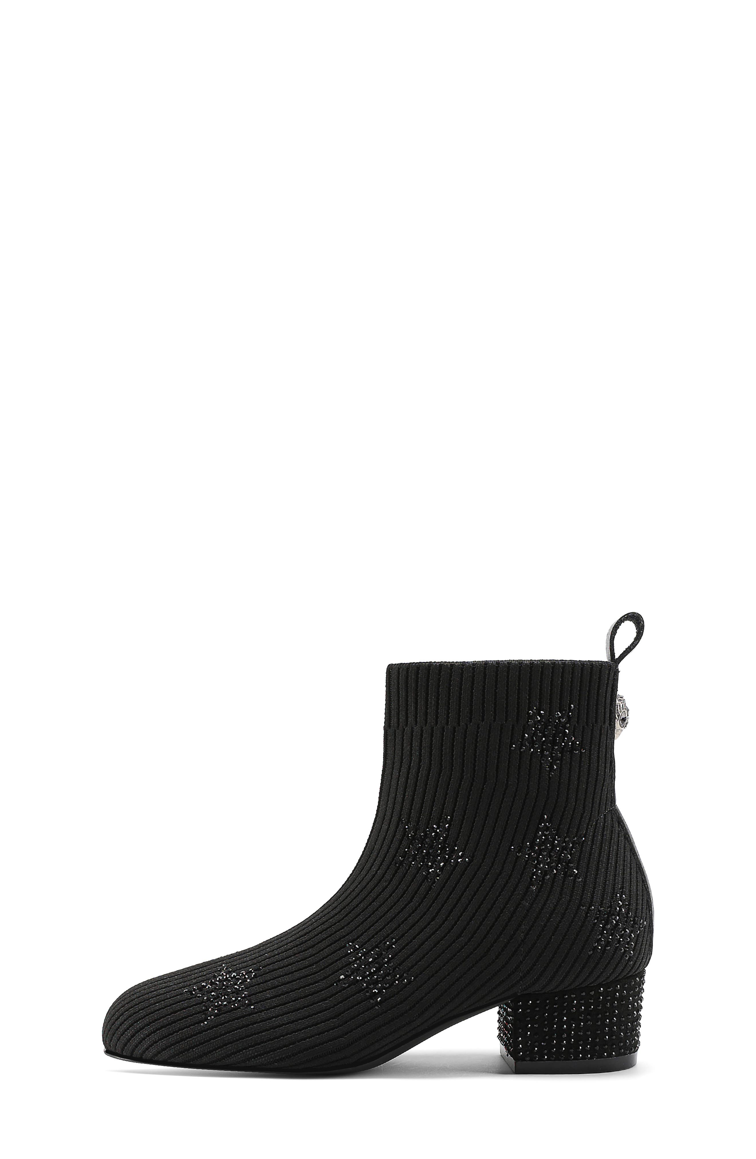 Kurt Geiger London Kids' Mini Elmer Star Bootie, Alternate, color, Black