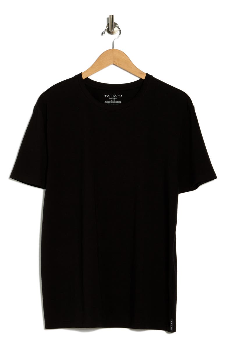 Tahari Ultimate Comfort Sleep T-Shirt, Alternate, color, Black