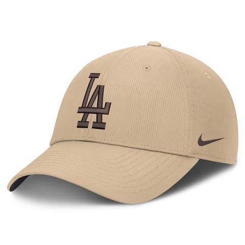 Men's Nike  Khaki Los Angeles Dodgers Desert Ripstop Club Adjustable Hat