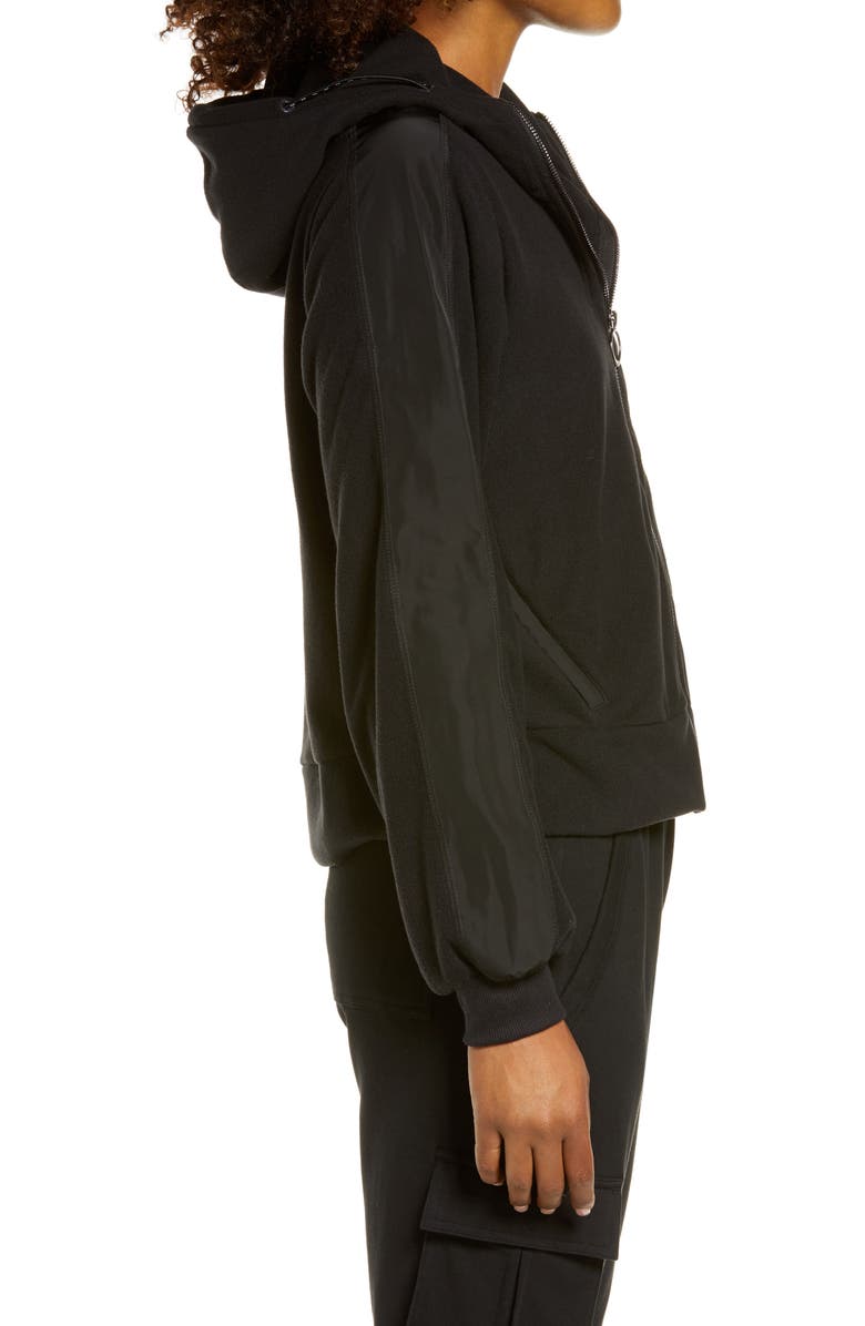 Alo Halo Full Zip Hooded Jacket, Alternate, color, 