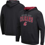 COLOSSEUM Men's Colosseum Black Washington State Cougars Resistance Pullover Hoodie