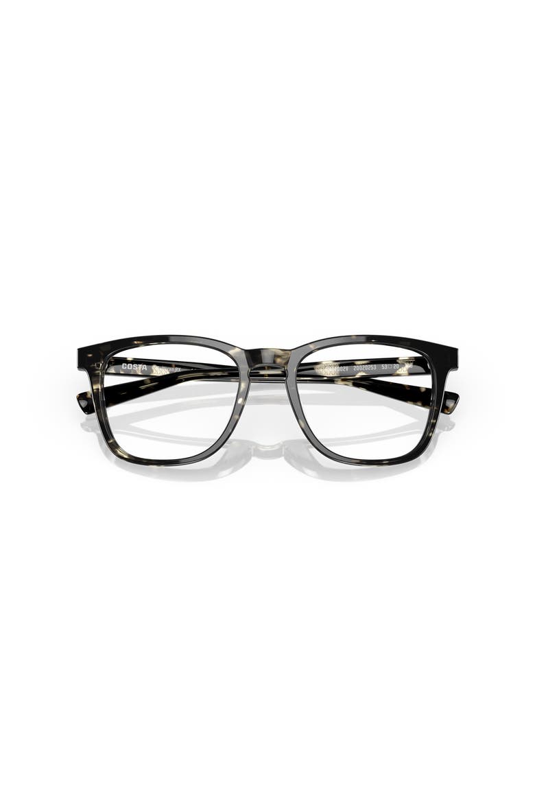 53mm Rectangle optical glasses, Alternate, color, Black