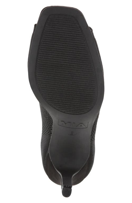 Mia Saddie Flyknit Bootie In Black Fly