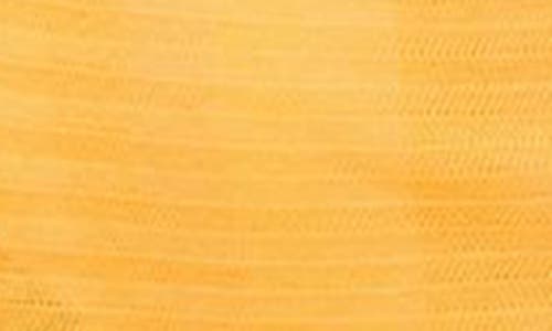 Solid & Striped The Nicki Rib Long Sleeve Linen Blend Cover-up Dress In Mango