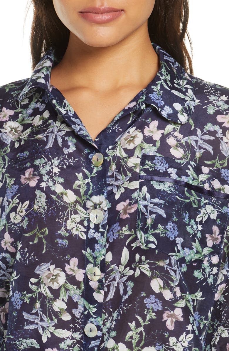 Papinelle Emmy Crop Pajamas, Alternate, color, 