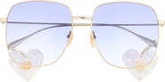 Gucci 59mm Square Sunglasses