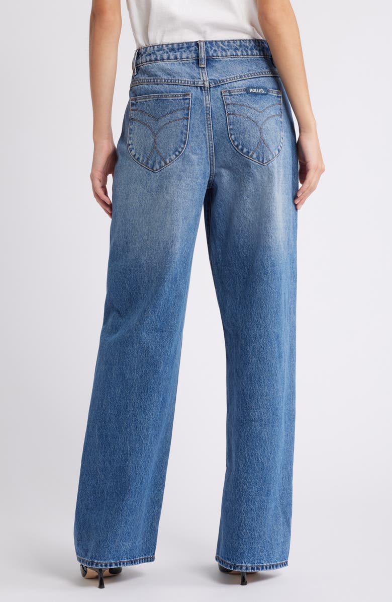 Rolla’s Kate Baggy Wide Leg Jeans, Alternate, color, 