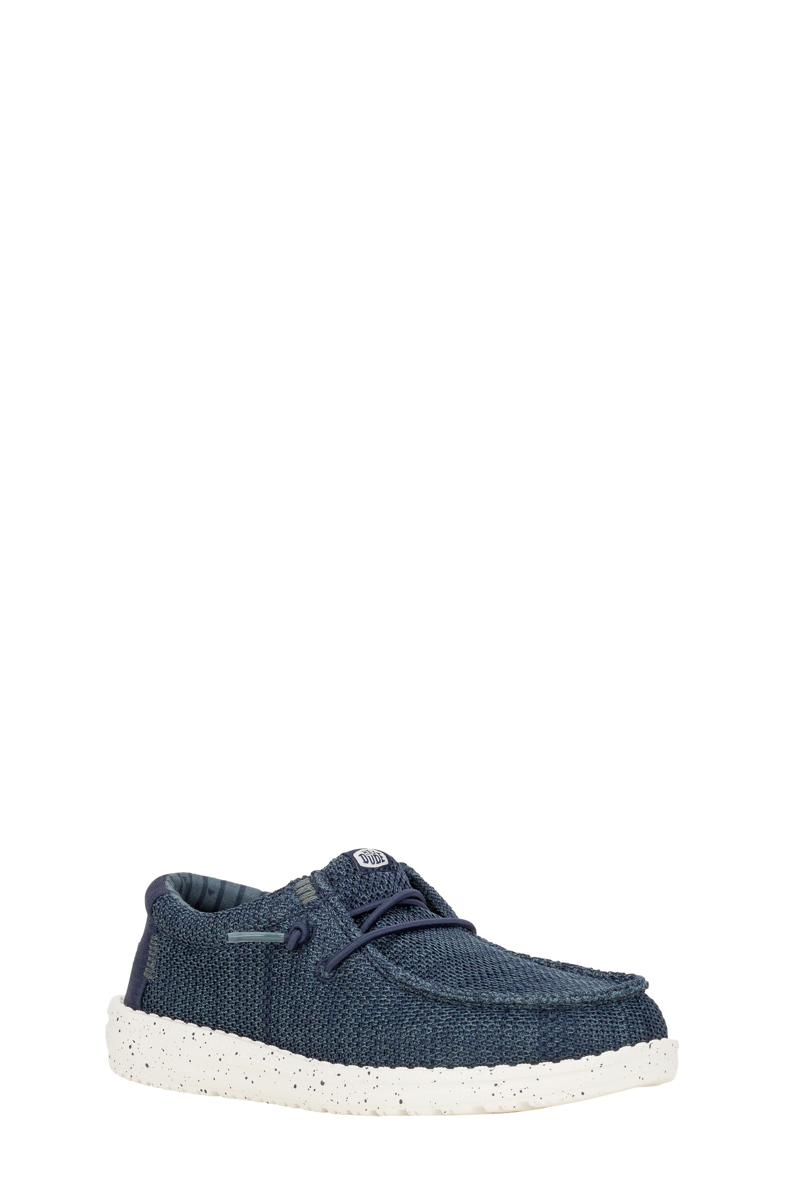 Hey Dude Kids' Wally Stretch Sox Slip-On, Main, color, 