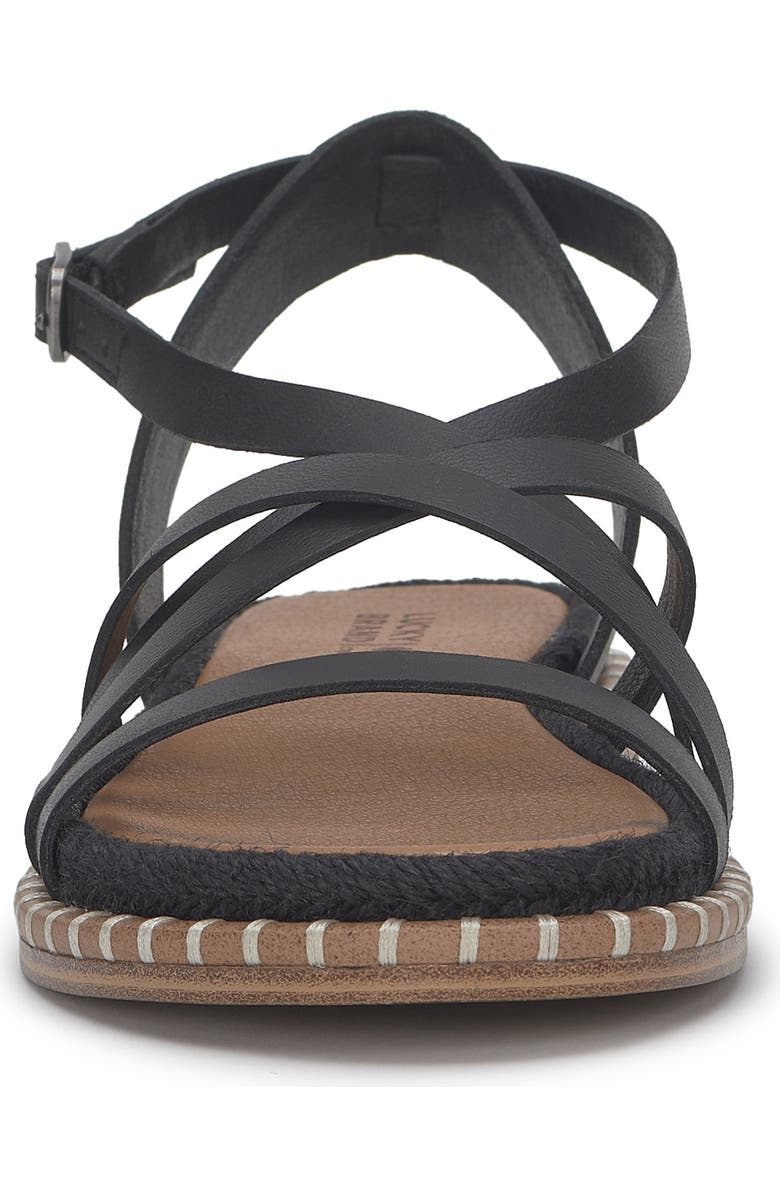 Lucky Brand Kielly Sandal, Alternate, color, Black Sumhaz