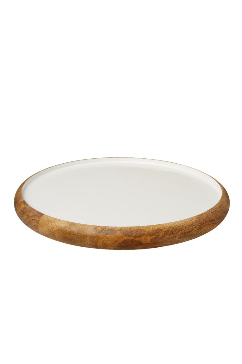 Madras Curva Lazy Susan, Main, color, Natural