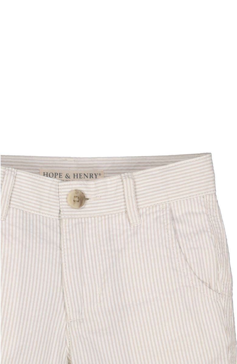 Hope & Henry Baby Boys' Organic Seersucker Short, Infant, Alternate, color, 