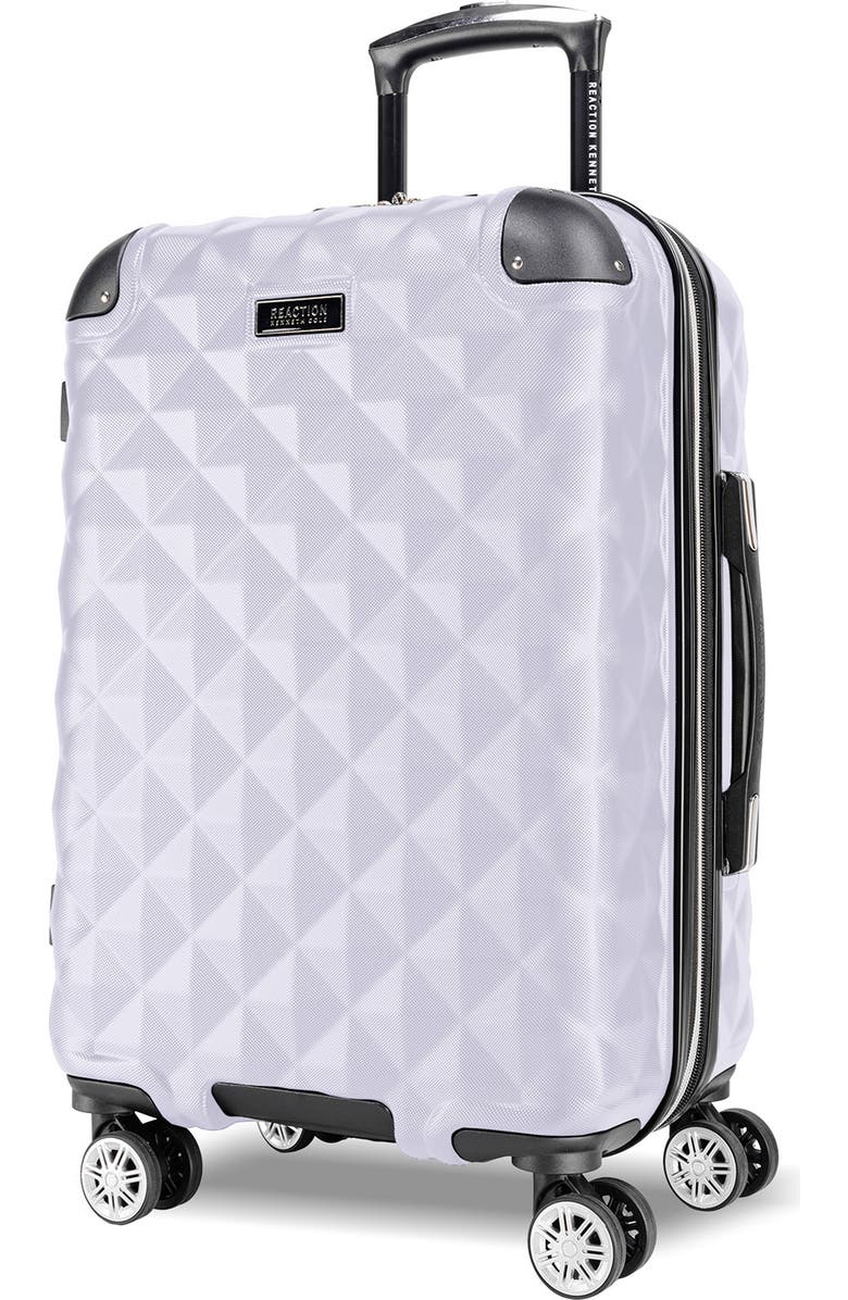 Kenneth Cole Diamond Tower 20-Inch Carry-On Hardside Luggage, Main, color, Lavender