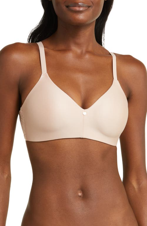 Chantelle Lingerie C Jolie Wireless T-Shirt Bra in Rose at Nordstrom, Size 38E