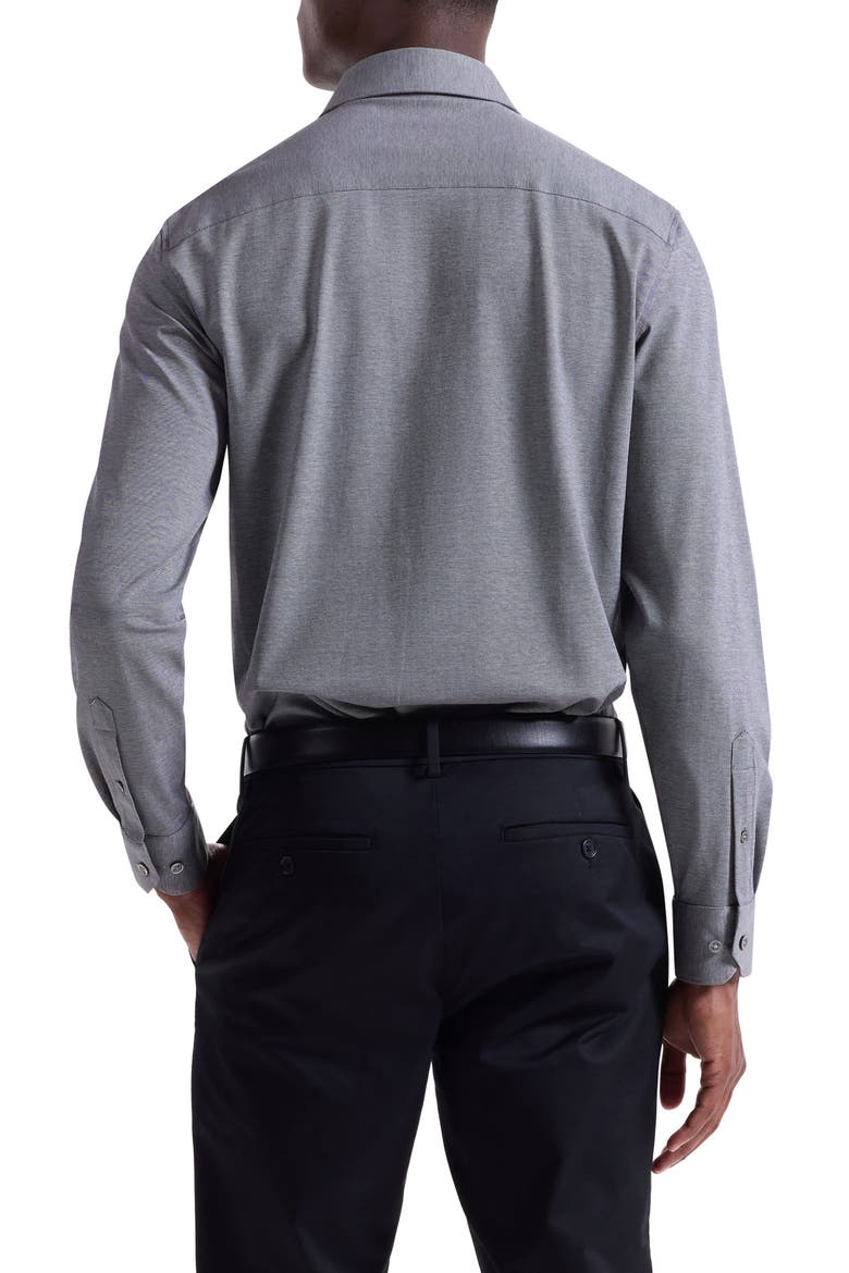 James OoohCotton® Button-Up Shirt, Alternate, color, BLACK
