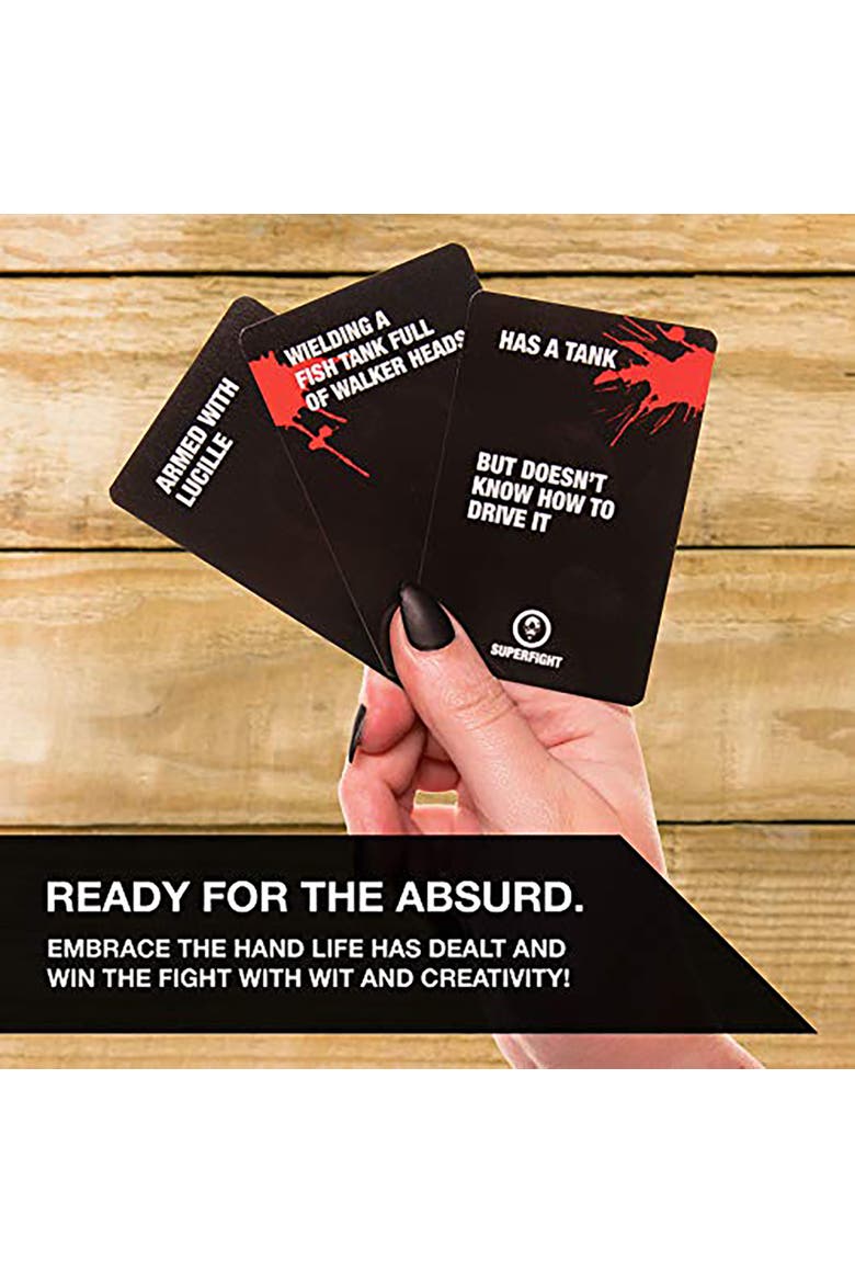 The Walking Dead Deck 100 Themed Cards, Standalone Or Expansion, Alternate, color, Multicolored