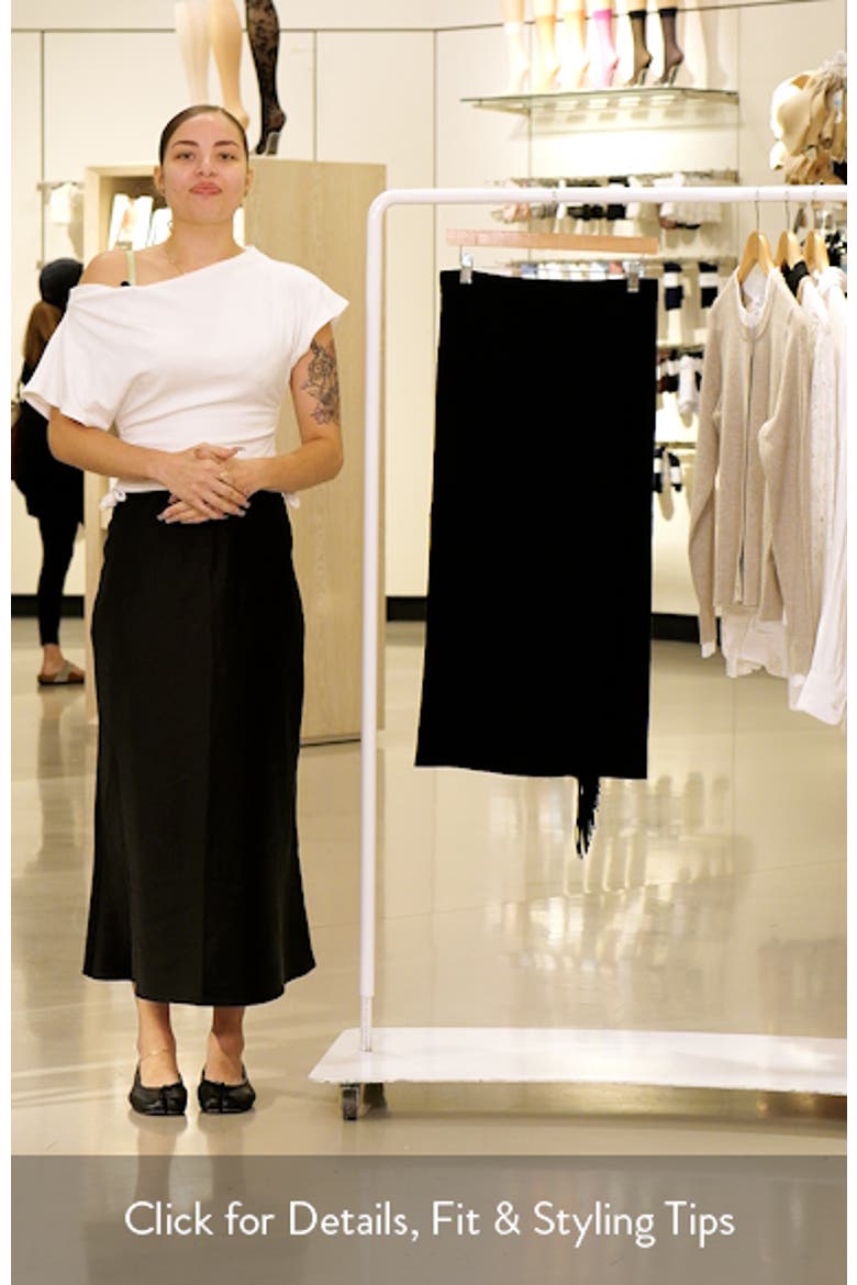 High Waist Side Fringe Skirt video