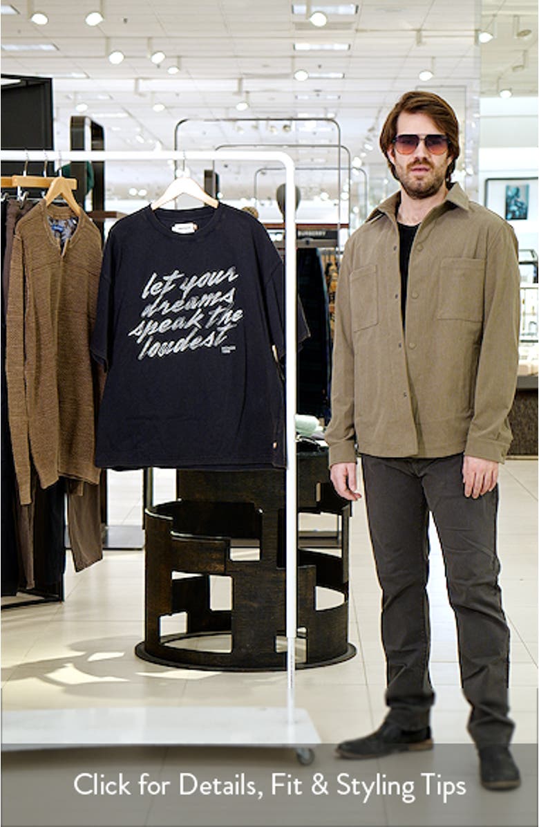 Dreams Speak Loudest Graphic T-Shirt, sales video thumbnail