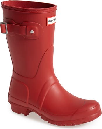 Hunter Original Short Waterproof Rain Boot (Women) | Nordstrom