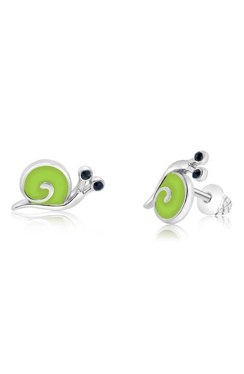 Kids' Snail Stud Earrings