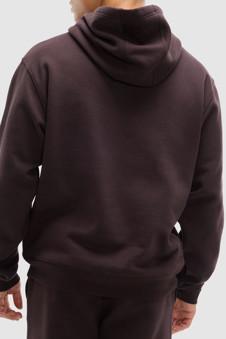 Soft Fleece Hoodie, Alternate, color, Cocoa