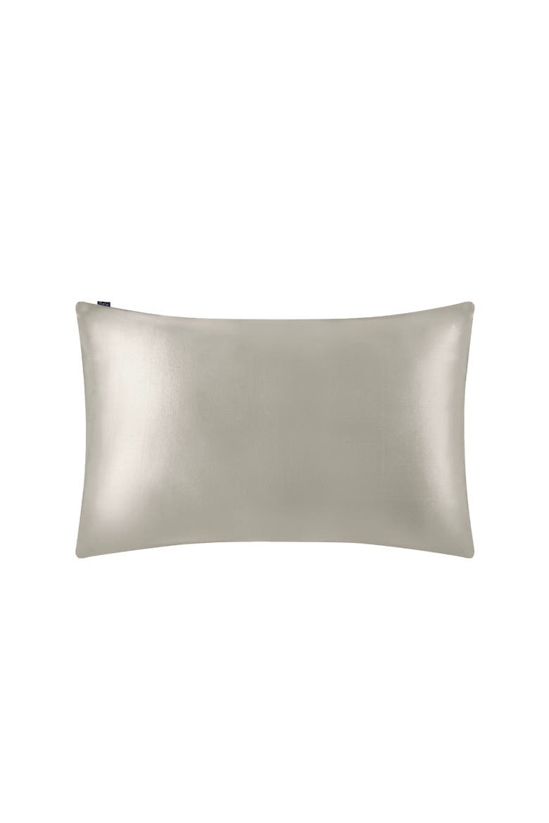 Pure Mulberry Silk Terse Envelope Luxury Pillowcase, Main, color, Grey