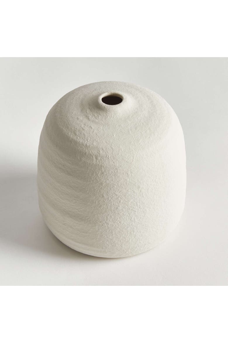 Lemore Vase, Alternate, color, White