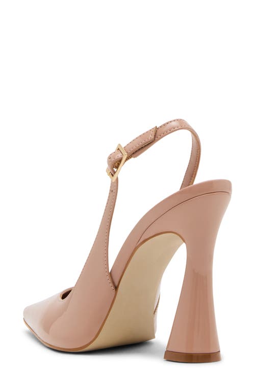 Steve Madden Blare Slingback Pointed Toe Pump In Pink